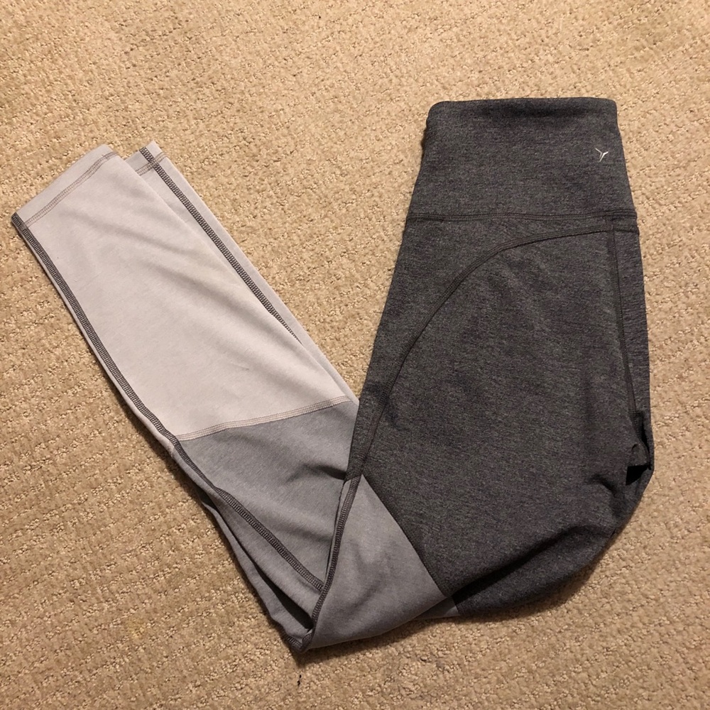 HI-Rise color block leggings
